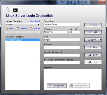 Linux Management Console screenshot 2