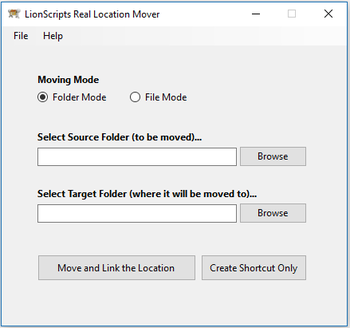 LionScripts Real Location Mover screenshot
