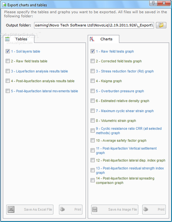 Liquefaction Analysis Program screenshot 12