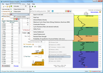 Liquefaction Analysis Program screenshot 14