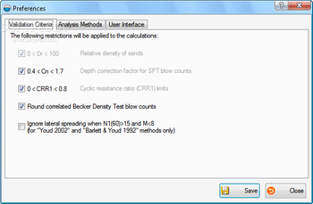 Liquefaction Analysis Program screenshot 15