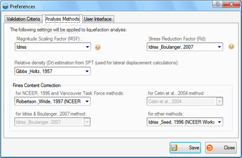 Liquefaction Analysis Program screenshot 16