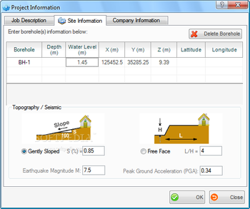 Liquefaction Analysis Program screenshot 4