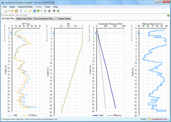 Liquefaction Analysis Program screenshot 7