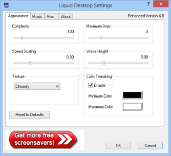 Liquid Desktop screenshot 2