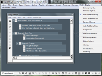 Liquid Story Binder XE screenshot 12