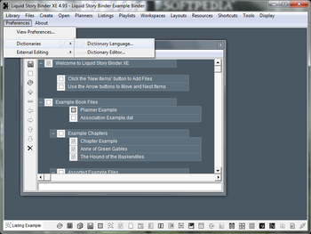 Liquid Story Binder XE screenshot 14