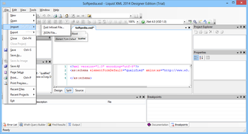 Liquid XML Designer Edition screenshot 2