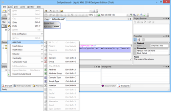 Liquid XML Designer Edition screenshot 3