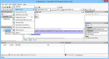 Liquid XML Designer Edition screenshot 4