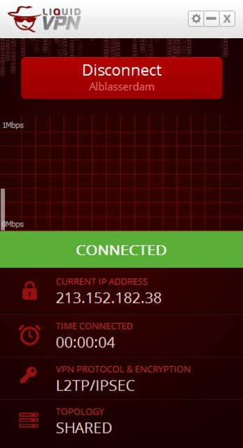 LiquidVPN screenshot