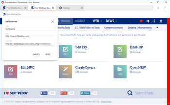 Liri Browser screenshot 5