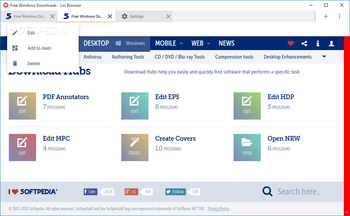 Liri Browser screenshot 6