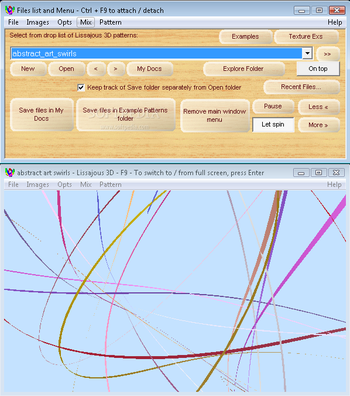 Lissajous 3D screenshot