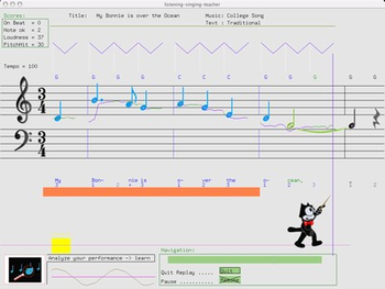 Listening Singing Teacher screenshot