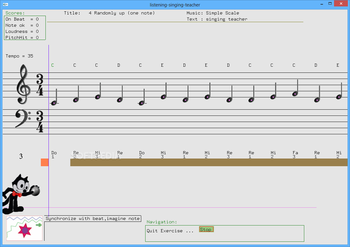 Listening Singing Teacher screenshot 2
