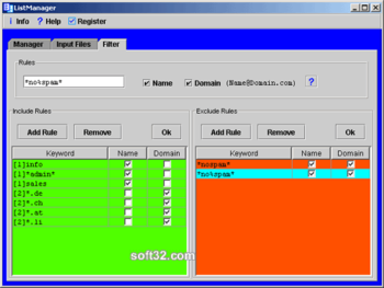 ListManager screenshot 2
