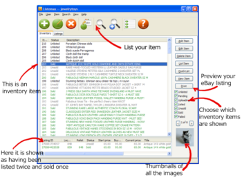 Listomax screenshot