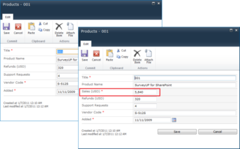 ListPermissionsUP for SharePoint screenshot