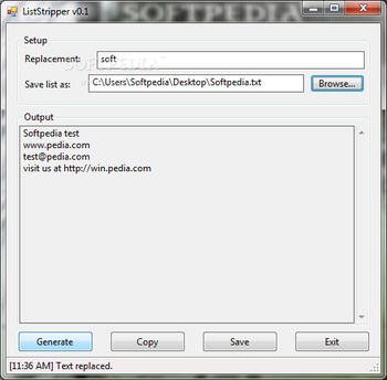 ListStripper screenshot