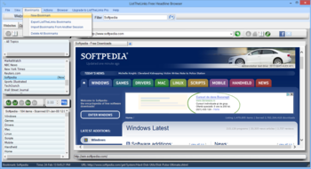 ListTheLinks Free Headline Browser screenshot 2