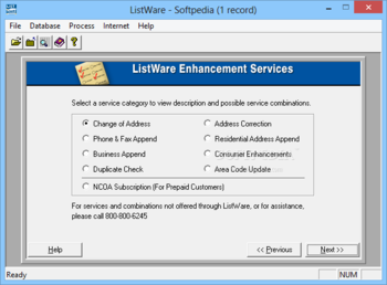 ListWare screenshot 2