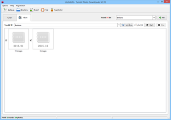 LitchiSoft - Tumblr Photo Downloader screenshot 4