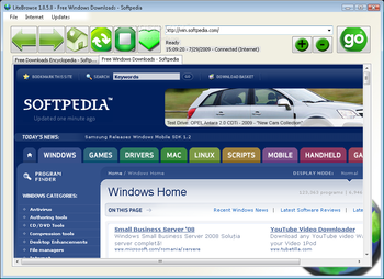 LiteBrowse screenshot