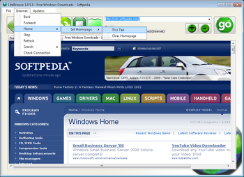 LiteBrowse screenshot 2