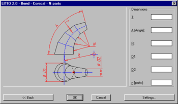 LITIO - 3D Sheet metal unfolder screenshot 2