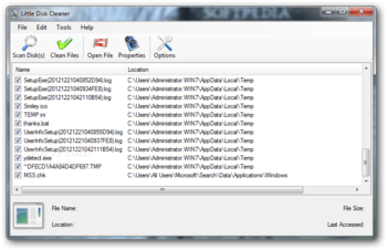 Little Disk Cleaner screenshot