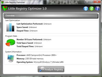 Little Registry Optimizer screenshot