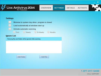 Live Antivirus screenshot