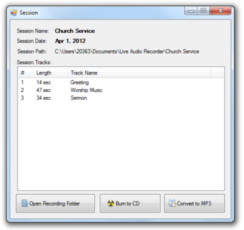 Live Audio Recorder screenshot 2