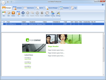 Live Bulk Mailer Professional screenshot 3