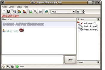 Live Chat screenshot