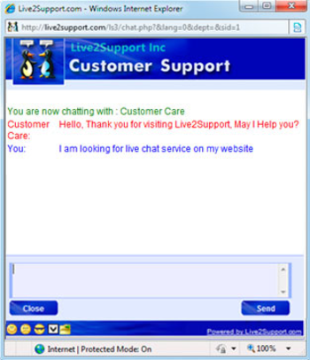 Live Chat Software for Customer Support screenshot