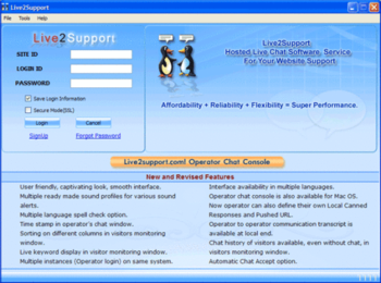 Live Chat Software screenshot