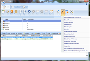 Live Email Verifier Professional screenshot 4