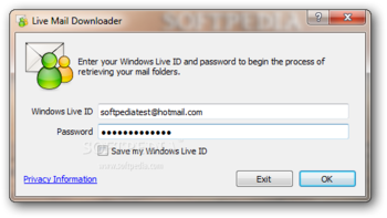 Live Mail Downloader screenshot