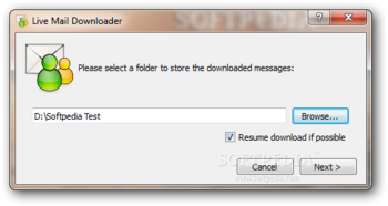 Live Mail Downloader screenshot 3