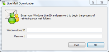 Live Mail Downloader screenshot