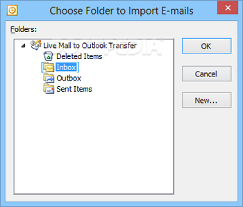 Live Mail to Outlook Transfer screenshot 2