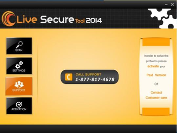 Live Secure screenshot