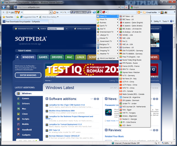 Live TV Toolbar screenshot 4