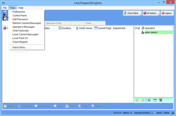 Live2Support screenshot