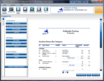 LiveAndSilent Auction Software screenshot 6