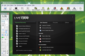 LiveCode screenshot 3