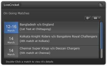 LiveCricket screenshot