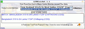 LIVECricket screenshot 2